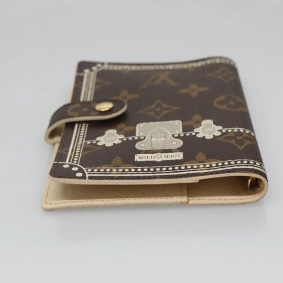 LOUIS VUITTON Monogram Malvoire Agenda PM Day Planner Cover R20965 Auth 141663 - Picture 5 of 16